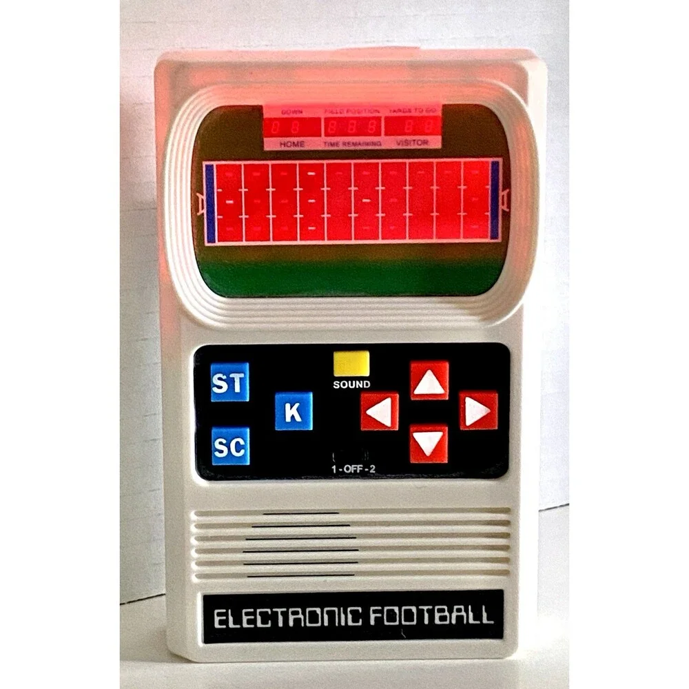 Vintage Mattel Electronic Classic Football Handheld Video Game WORKS!